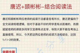 2024年考研英语-唐迟+颉斌斌结合阅读法.pdf