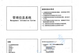 上海财经大学 管理信息系统讲义102P.pdf