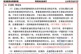 2023年考研政治张修齐冲刺系列必背十页纸.pdf