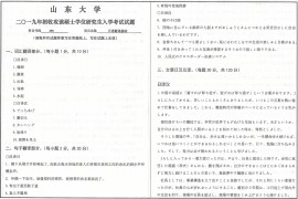 2019年山东大学359日语翻译基础考研真题.pdf