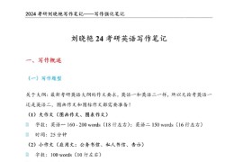 2024年刘晓艳写作强化笔记.pdf