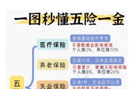 一张图秒懂五险一金！