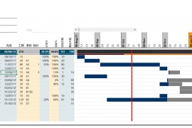 Excel甘特图模板.zip