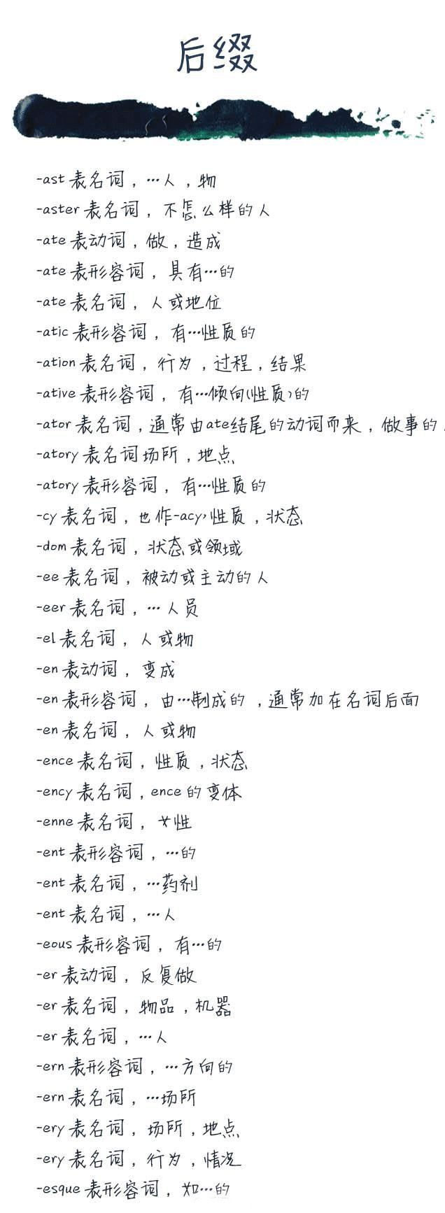 考研英语最全词根词缀,第6张